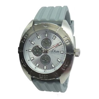 s Oliver Silikon Uhr Herrenuhr SO-2272-PM