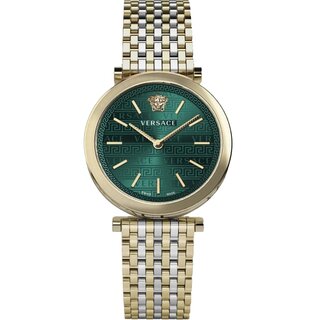 Versace Uhr Uhren Damenuhr VELS01219 V-TWIST bicolor