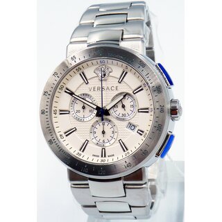 Versace Uhr Uhren Herrenuhr Chronograph VFG090013...