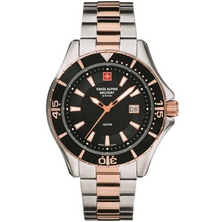 Swiss Alpine Military by Grovana Herrenuhr 7040.1157...