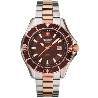 Swiss Alpine Military by Grovana Herrenuhr 7040.1156...