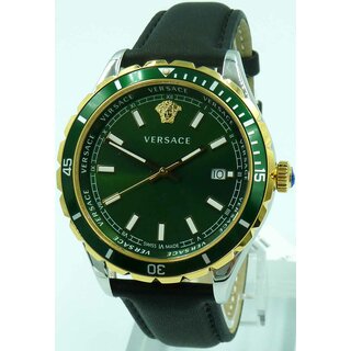 Versace Uhr Uhren Herrenuhr VE3A00320 HELLENYIUM Leder
