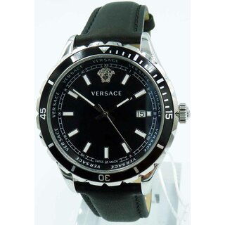 Versace Uhr Uhren Herrenuhr VE3A00120 HELLENYIUM Leder
