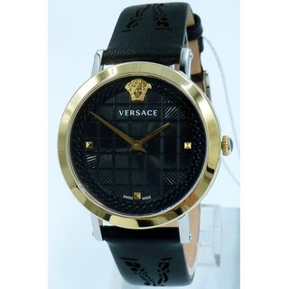 Versace Uhr Uhren Damenuhr VELV00120 Medusa Chain schwarz