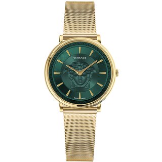 Versace Uhr Uhren Damenuhr VE8102519 V CIRCLE Edelstahl...