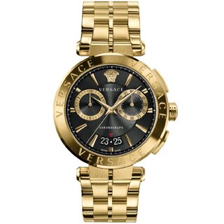 Versace Uhr Uhren Herrenuhr Chronograph VE1D01721 AION gold