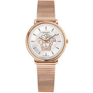 Versace Uhr Uhren Damenuhr VE8103019 V CIRCLE Edelstahl...