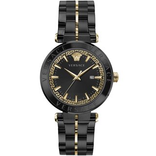 Versace Uhr Uhren Herrenuhr VE2G00621 AION schwarz