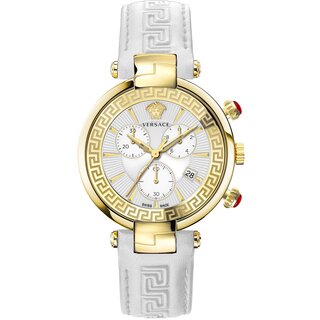 Versace Uhr Uhren Damenuhr Chronograph VE2M00421 Revive weiß