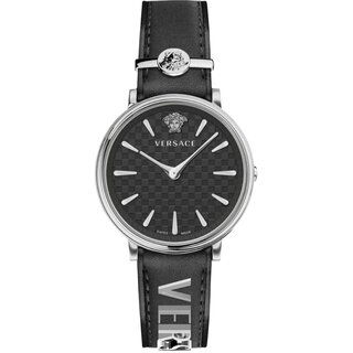 Versace Uhr Uhren Damenuhr VE8104122 V CIRCLE Leder...