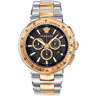 Versace Uhr Uhren Herrenuhr Chronograph VFG100014...