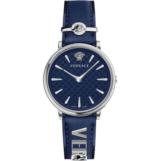 Versace Uhr Uhren Damenuhr VE8104222 V CIRCLE Leder...