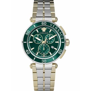 Versace Uhr Uhren Herrenuhr Chronograph VE3L00422 GRECA...